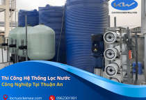 Hệ Thống RO Công Suất Lớn Cho Nhà Máy Dược – Thực Phẩm Thuận An