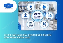 Chi Phí Vận Hành Dây Chuyền Nước Ion Kiềm Gồm Những Khoản Nào?
