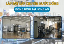 Lắp Đặt Dây Chuyền Lọc Nước Uống Đóng Bình Tại Bến Lức | Đạt Chuẩn BYT