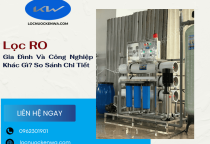 Lọc RO Gia Đình Và Công Nghiệp Khác Gì? So Sánh Chi Tiết
