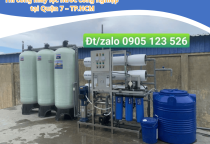 Thi công máy lọc nước công nghiệp tại Quận 7 – TP.HCM