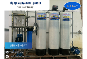 Lắp Đặt Lọc Tổng RO 500L/h Cho Khách Tại Đồng Tháp