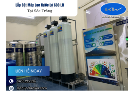 Lắp Đặt Nhà Máy Nước Ion Kiềm 1000L Tại Vĩnh Long