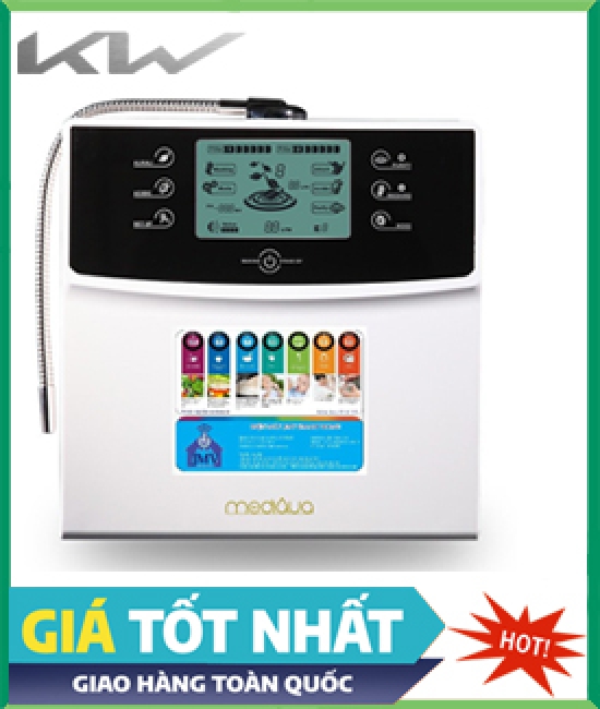 Máy lọc nước điện gải ion kiềm AK 9000 9 tấm điện cực Cao cấp