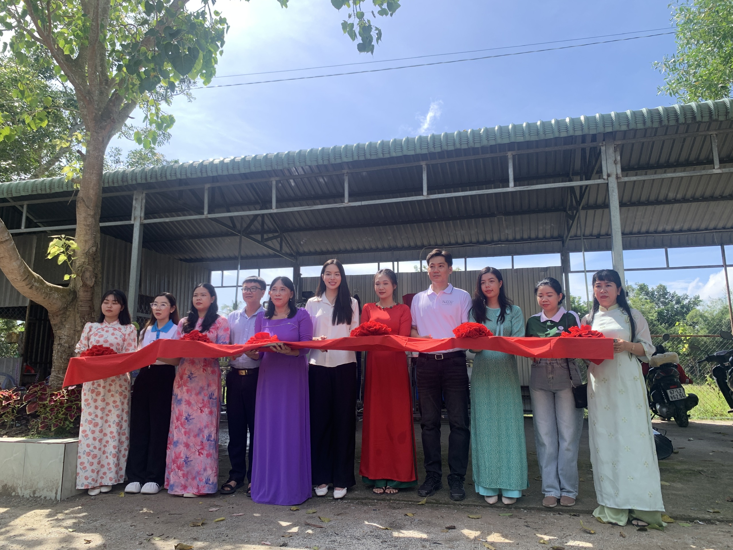 Trao tặng hệ thống lọc nước tinh khiết 2500 lít tại An Giang cho xã khó khăn