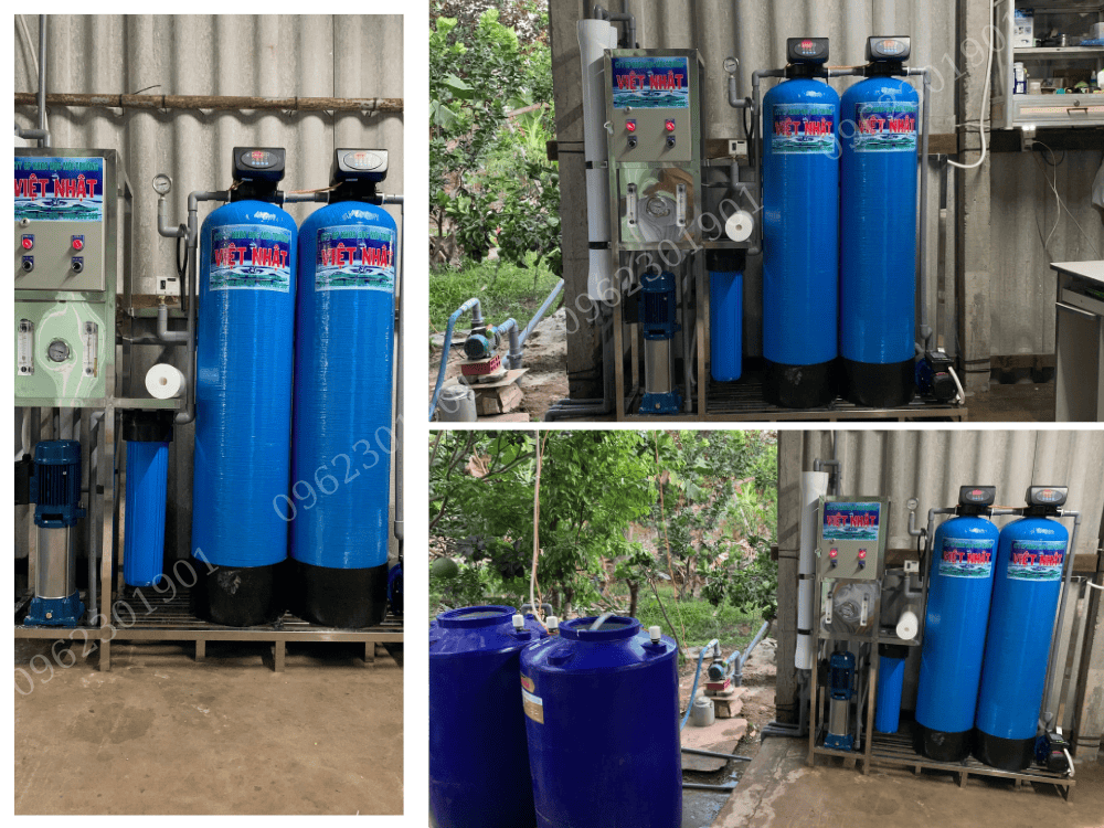 Bình lọc nước composite 2 cột van tự động