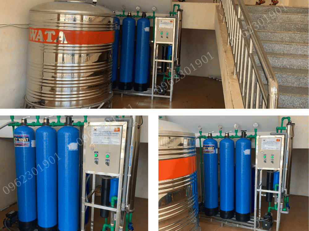 Bộ lọc nước tổng sinh hoạt 3 bình composite