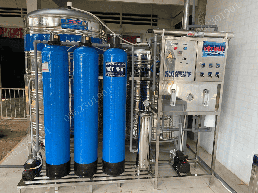 Bộ lọc nước tổng sinh hoạt 3 bình composite