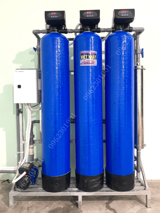 Bộ lọc nước tổng sinh hoạt 3 bình composite