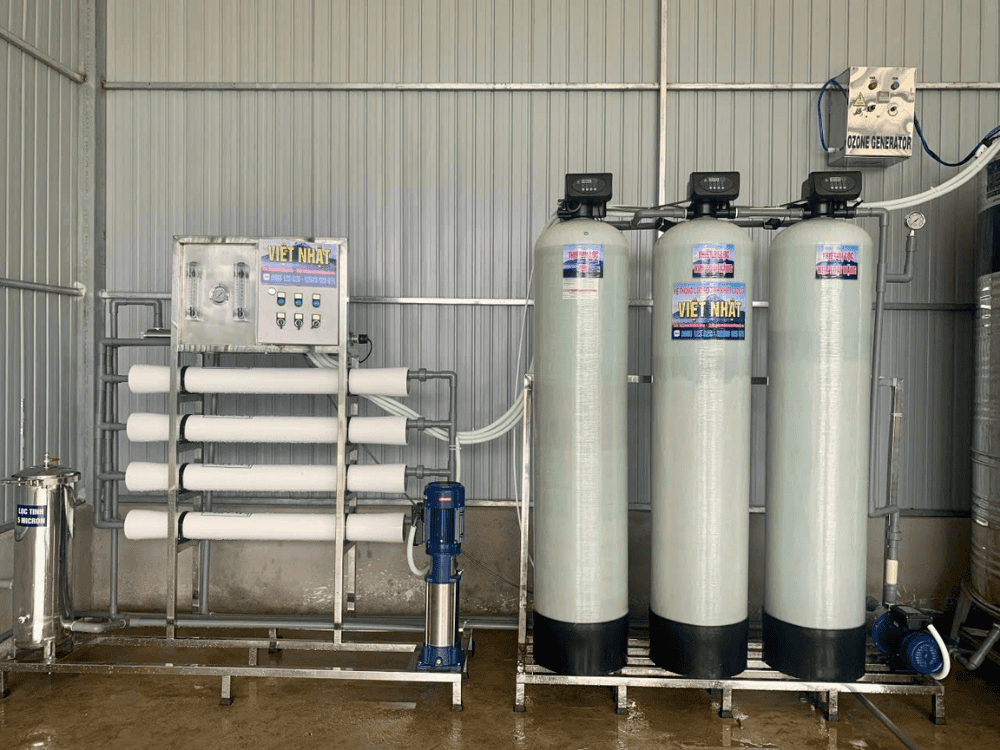 hệ thống lọc nước công nghiệp công suất lớn