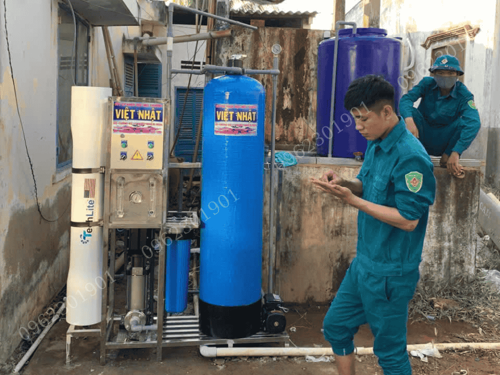 bảo trì hệ thống lọc nước công nghiệp định kỳ