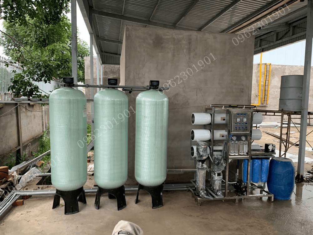Dự án hệ thống nước siêu tinh khiết 2000Lh
