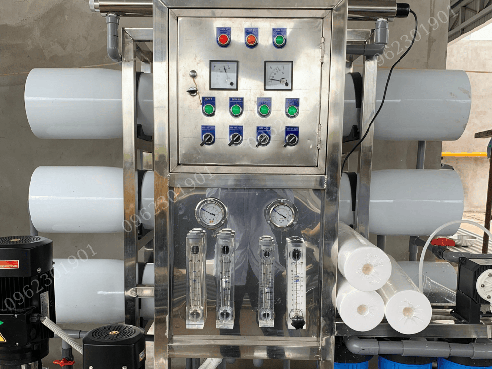 Dự án hệ thống nước siêu tinh khiết 2000Lh