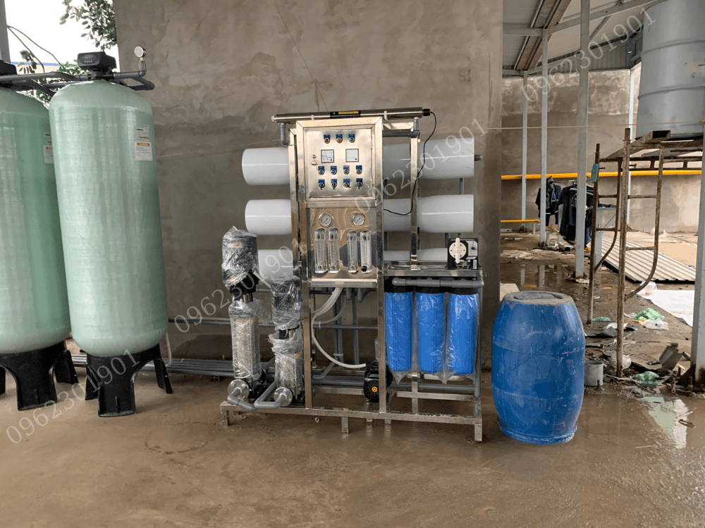 Dự án hệ thống nước siêu tinh khiết 2000Lh
