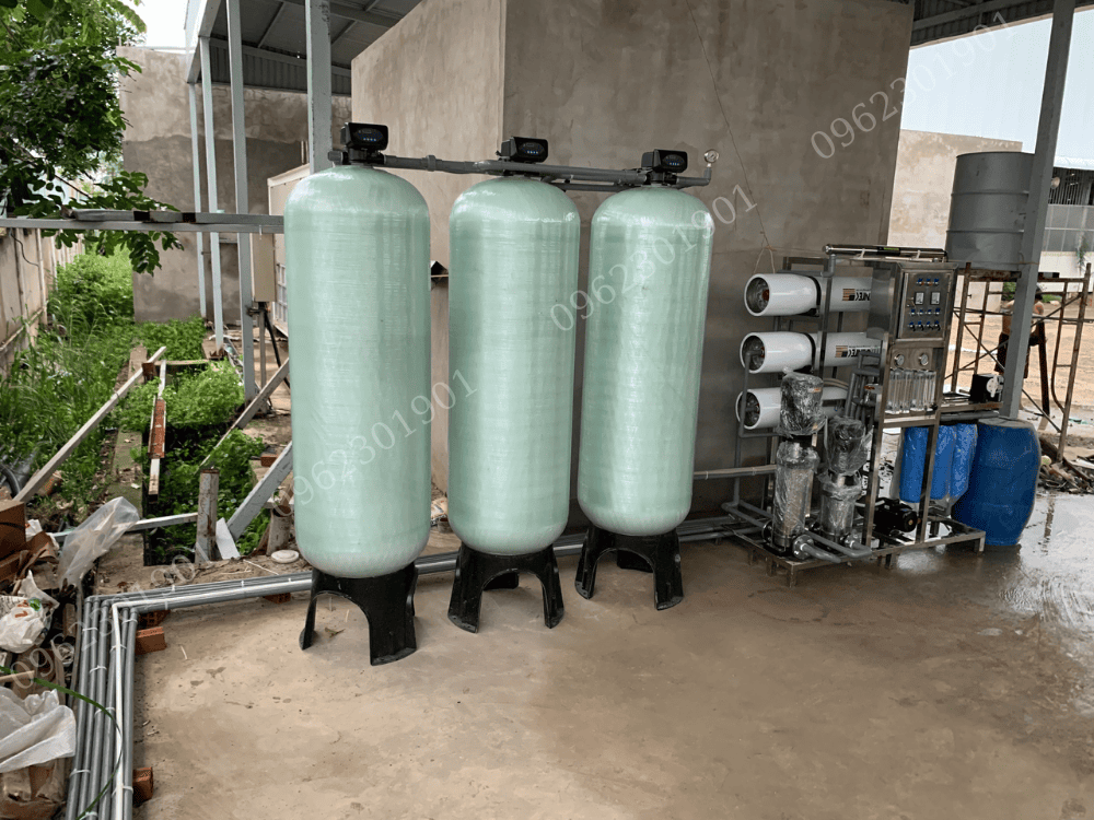 Dự án hệ thống nước siêu tinh khiết 2000Lh