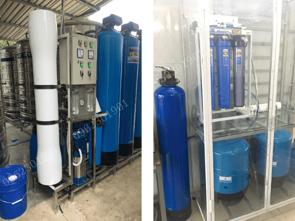 Dự án lọc nước cho cơ sở sản xuất nước uống