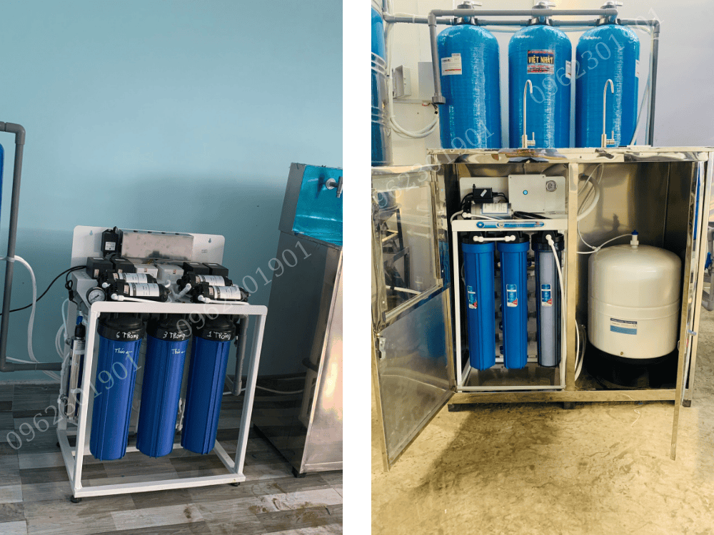 Dự án lọc nước cho cơ sở sản xuất nước uống