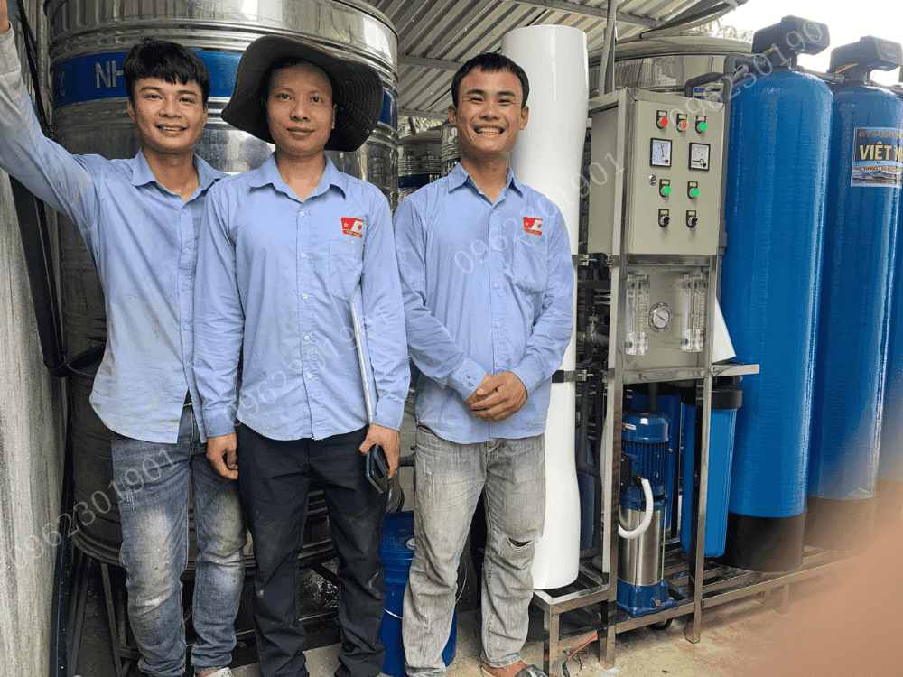 Dự án lọc nước cho cơ sở sản xuất nước uống