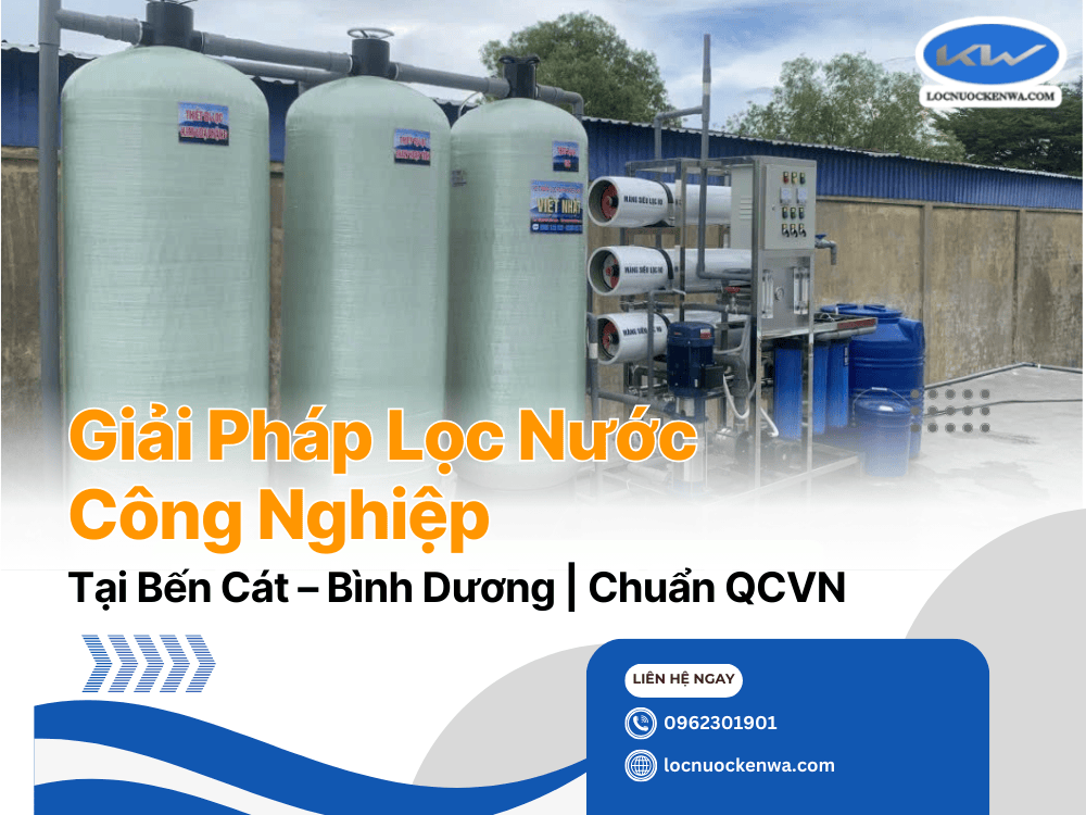 Giải pháp lọc nước công nghiệp tại Bến Cát – Bình Dương