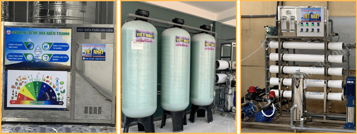Các giải pháp hệ thống lọc nước tổng thể Việt Nhật