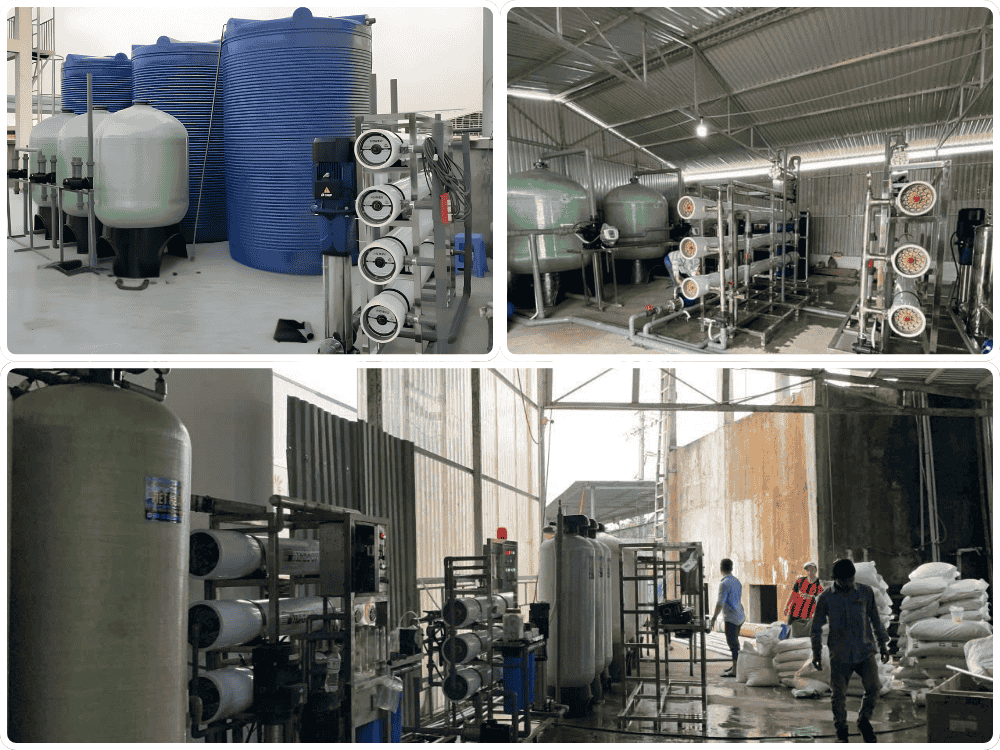 Hệ thống lọc nước công nghiệp công suất lớn