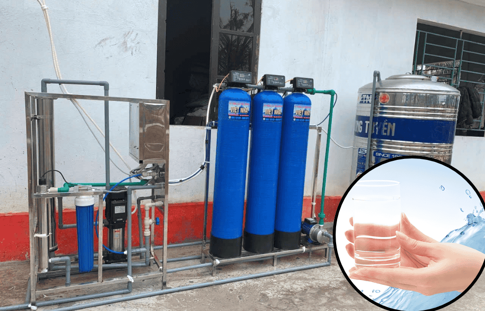 Hệ thống lọc nước công nghiệp 1000L/H