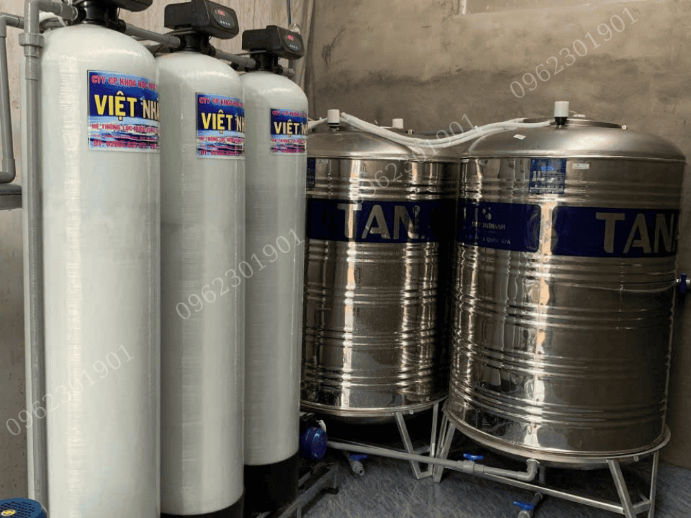 Hệ thống lọc nước công nghiệp 1000L/H