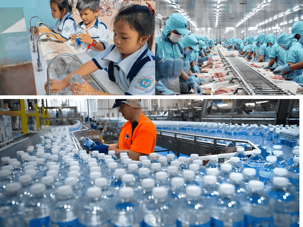 Hệ thống lọc nước công nghiệp 1000L/H