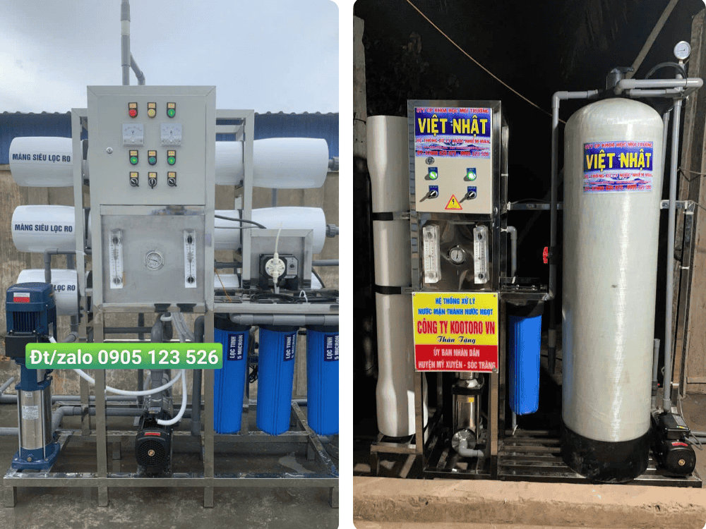 Hệ thống lọc nước công nghiệp tại Quận 5