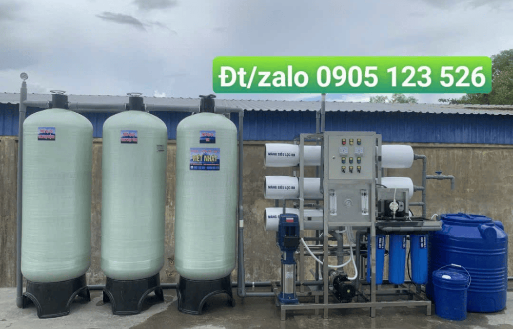 lọc nước RO cho nhà máy mỹ phẩm