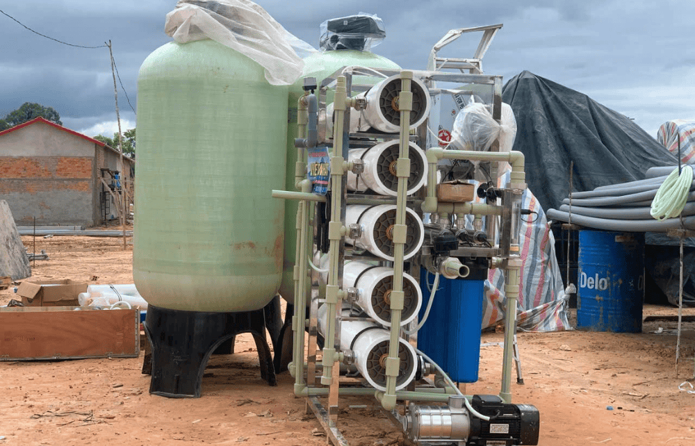 lọc nước RO cho nhà máy mỹ phẩm