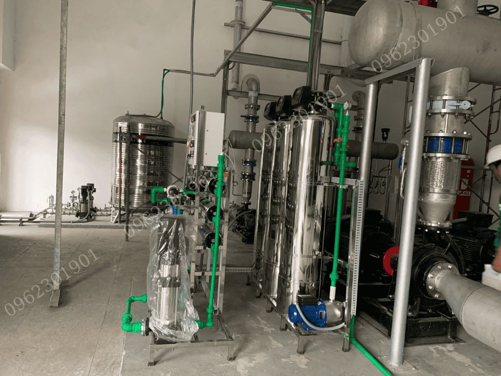 Hệ thống lọc tổng 3 bình inox 304
