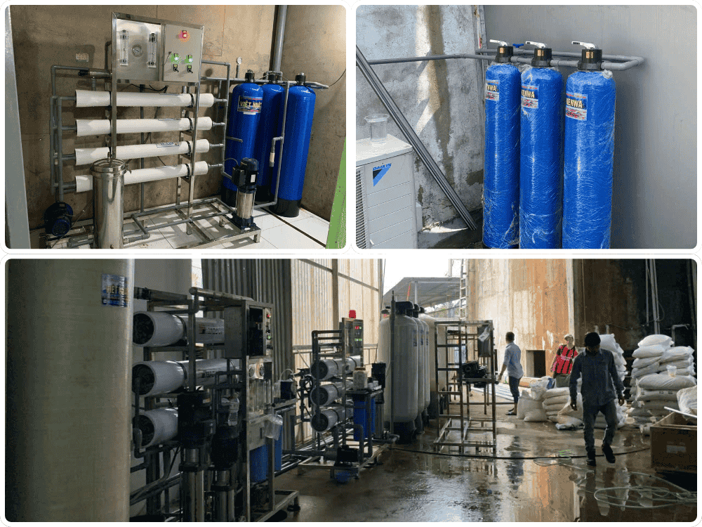 hệ thống lọc nước giếng khoan