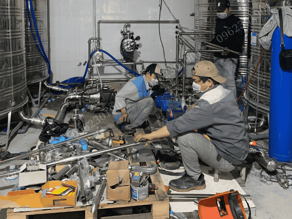 Lắp Đặt Hệ Thống Lọc Nước RO