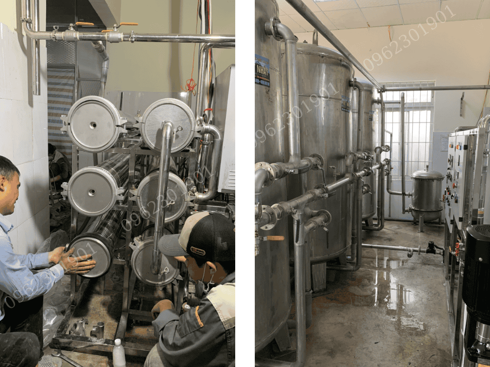 Lắp Đặt Hệ Thống Lọc Nước RO