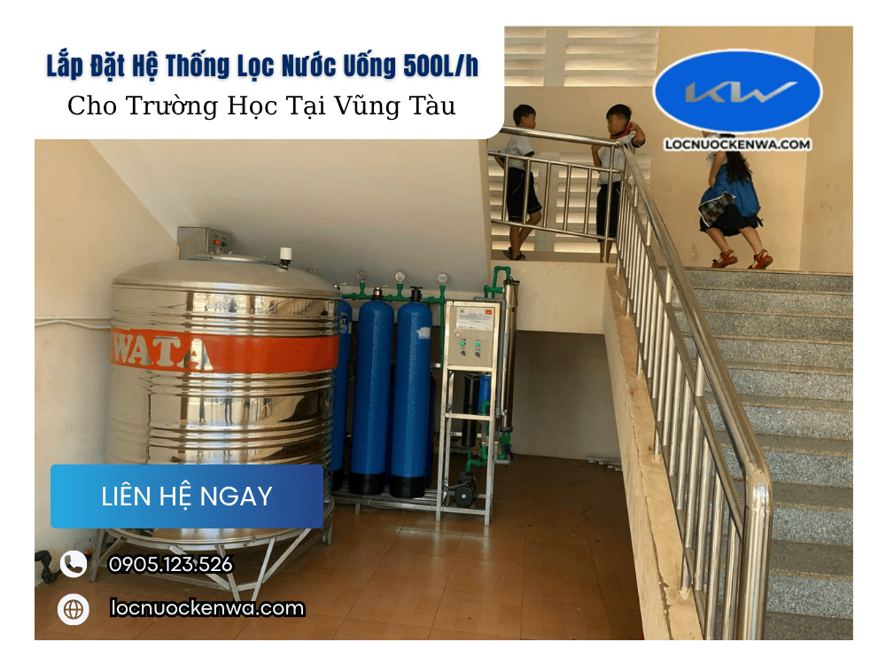Lắp Đặt Hệ Thống Lọc Nước Uống 500L/h