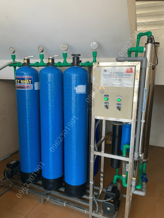 Lắp Đặt Hệ Thống Lọc Nước Uống 500L/h