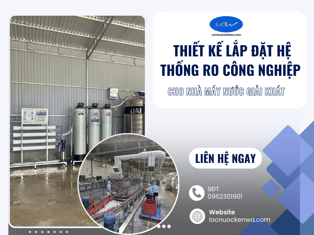 Lắp Đặt Hệ Thống RO Công Nghiệp Cho Nhà Máy Nước Giải Khát