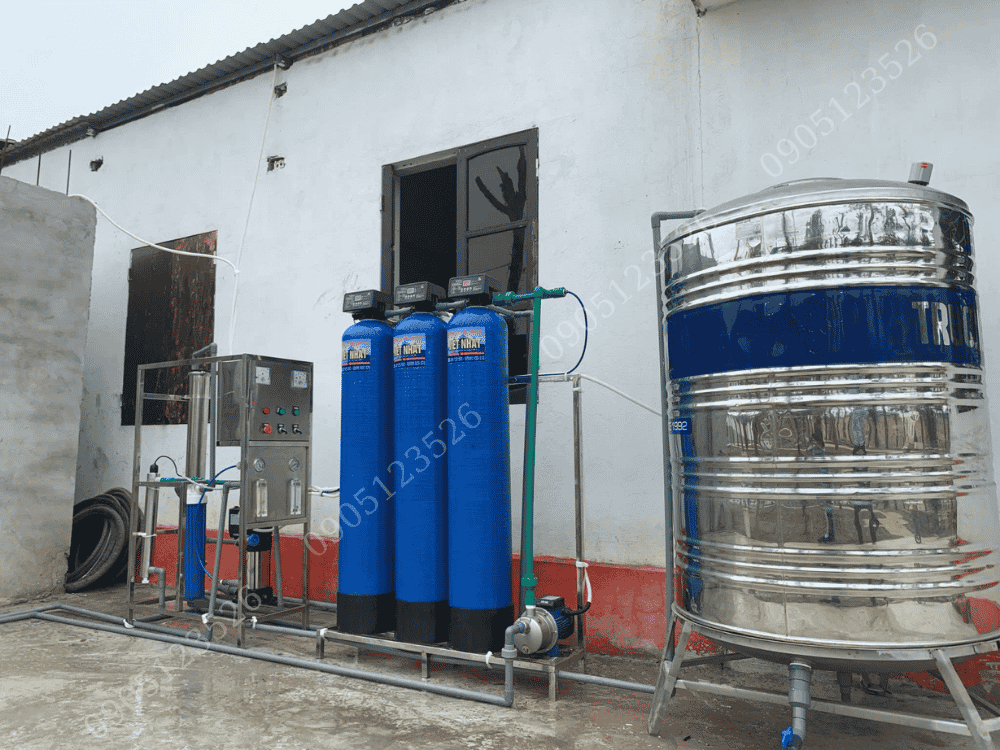xử lý nước giếng khoan tại Kon Tum