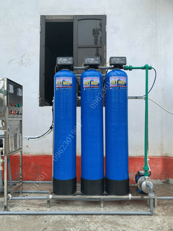 xử lý nước giếng khoan tại Kon Tum