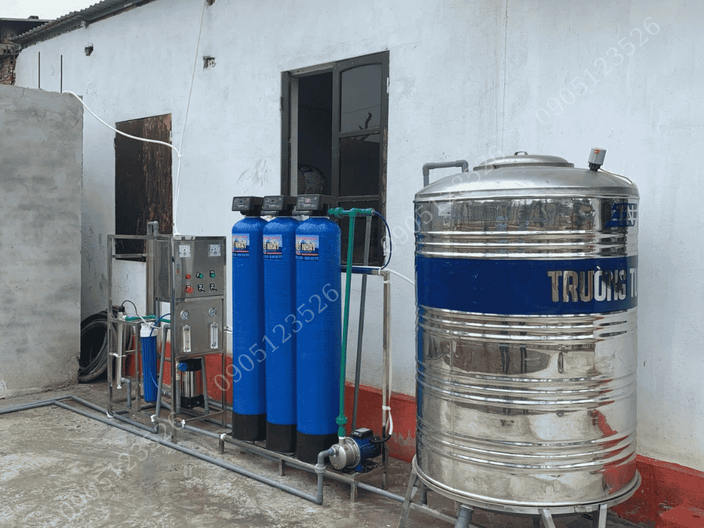 xử lý nước giếng khoan tại Kon Tum