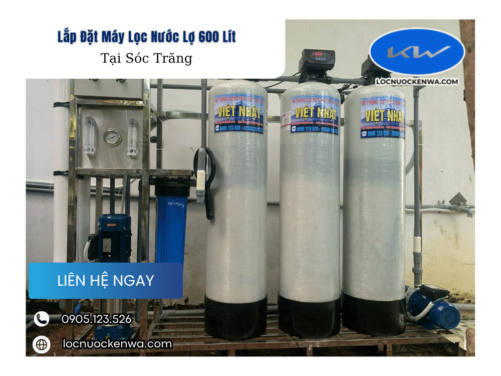 Lắp Đặt Lọc Tổng RO 500L/h Cho Khách Tại Đồng Tháp