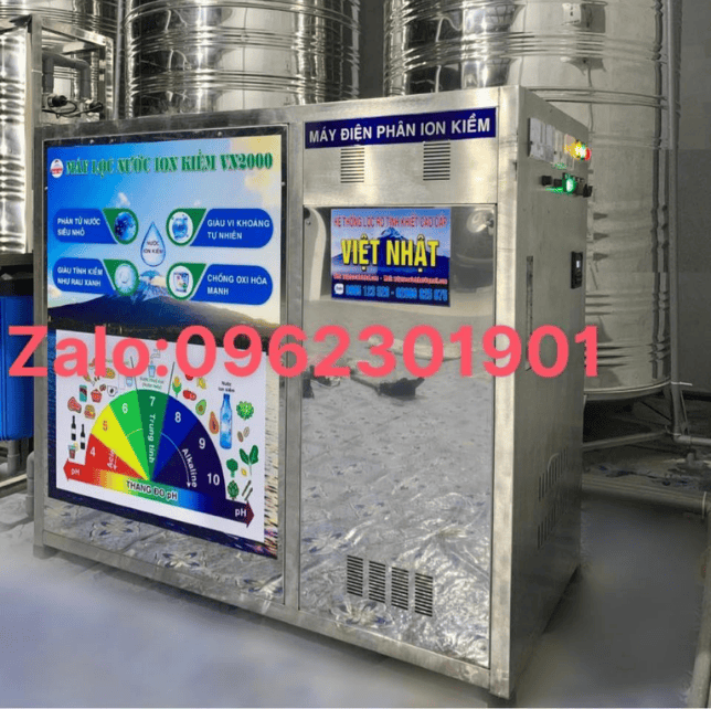 Lắp Đặt Máy Lọc Nước Ion Kiềm  Công Nghiệp Tại TP.HCM