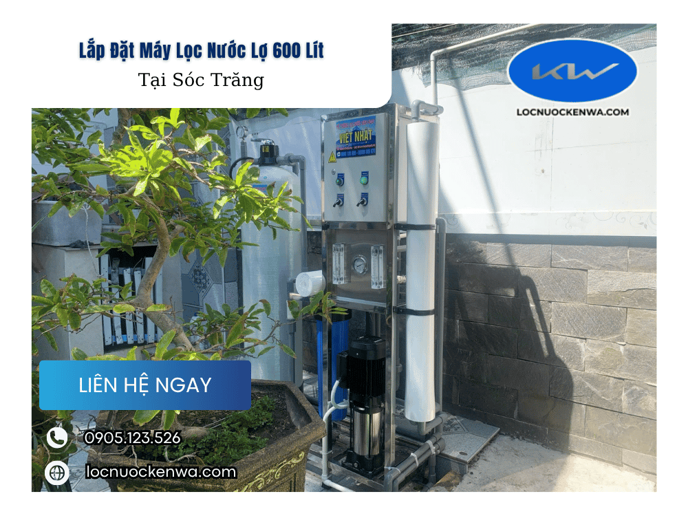 Lắp Đặt Máy Lọc Nước Lợ 600 Lít Tại Sóc Trăng