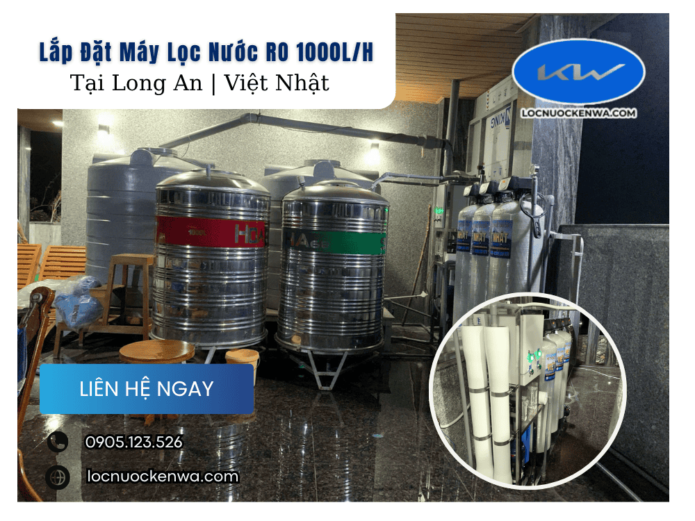 Lắp Đặt Máy Lọc Nước RO 1000LH 