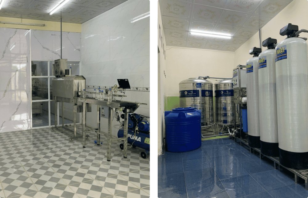 Lắp Đặt Nhà Máy Nước Ion Kiềm 1000L Tại Vĩnh Long