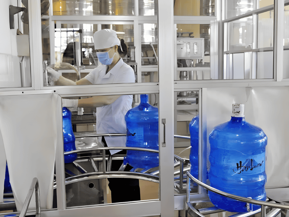 hệ thống lọc nước sản xuất đóng chai