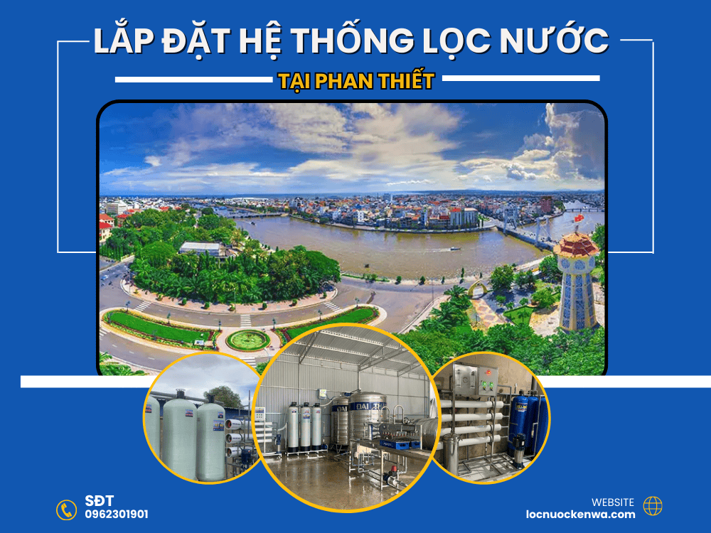 Lắp đặt hệ thống lọc nước tại Phan Thiết 