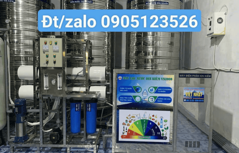  Máy Ion Kiềm Công Nghiệp