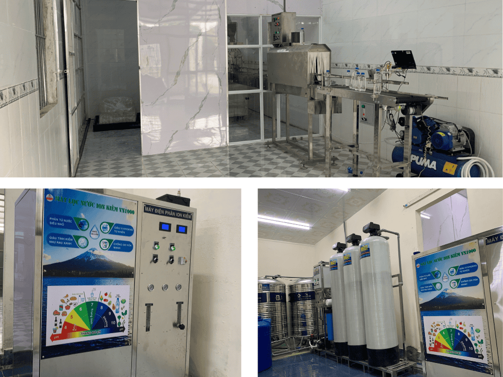 Máy ion kiềm công nghiệp 1000 lít/giờ